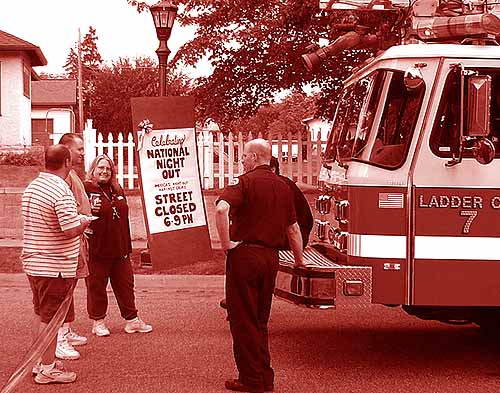 National Night Out on Clarence St.